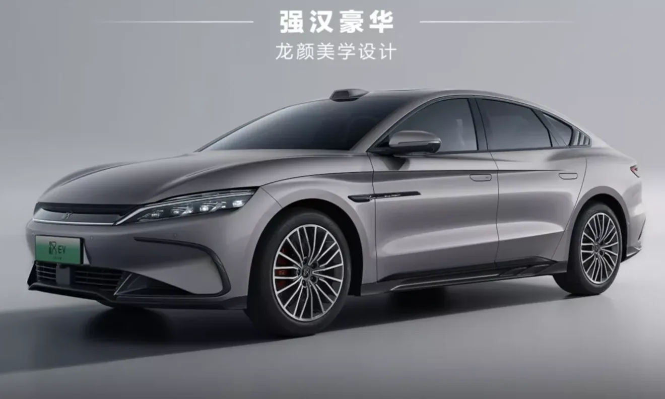 Novo BYD Han 2025 [divulgação]