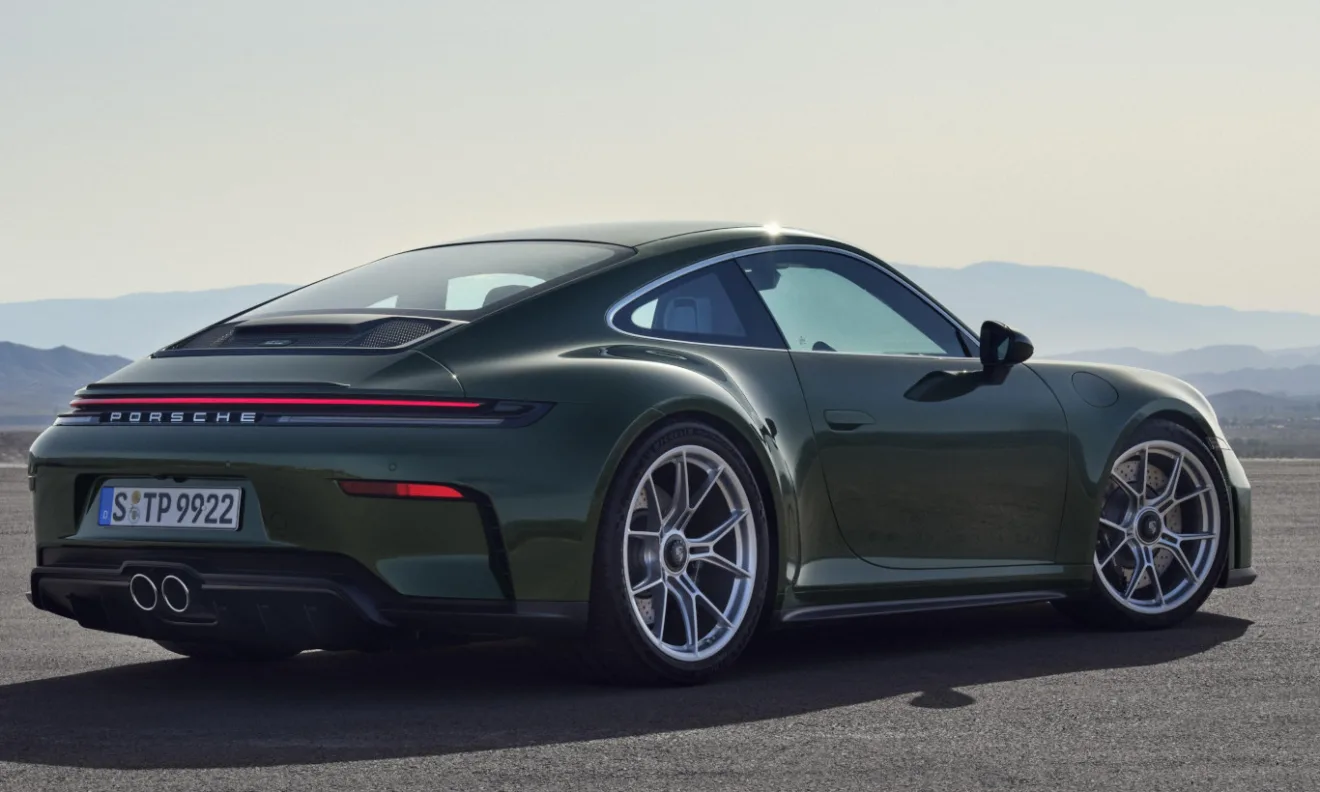 911 GT3 verde
