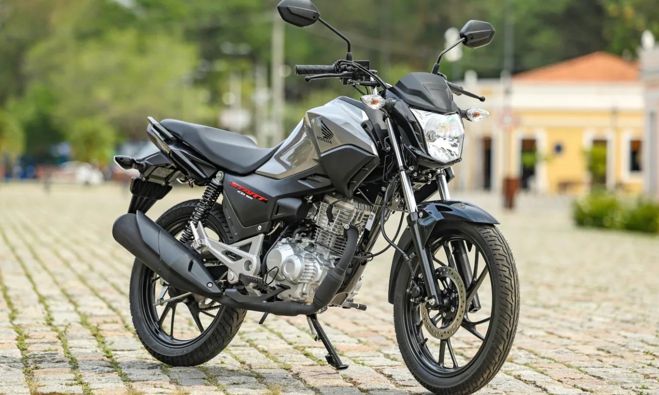 Honda CG Start cinza