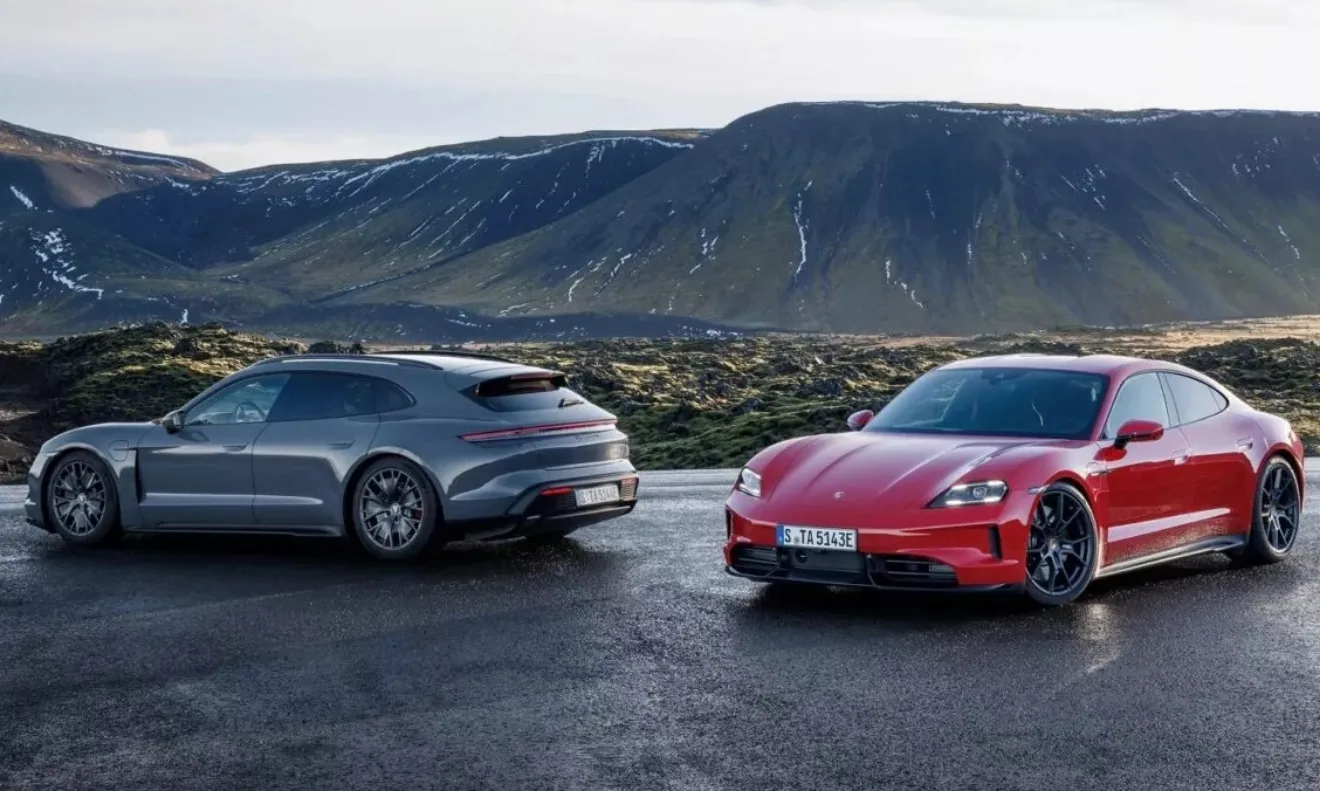 Porsche Taycan GTS Sport Turismo e sedã [Divulgação]