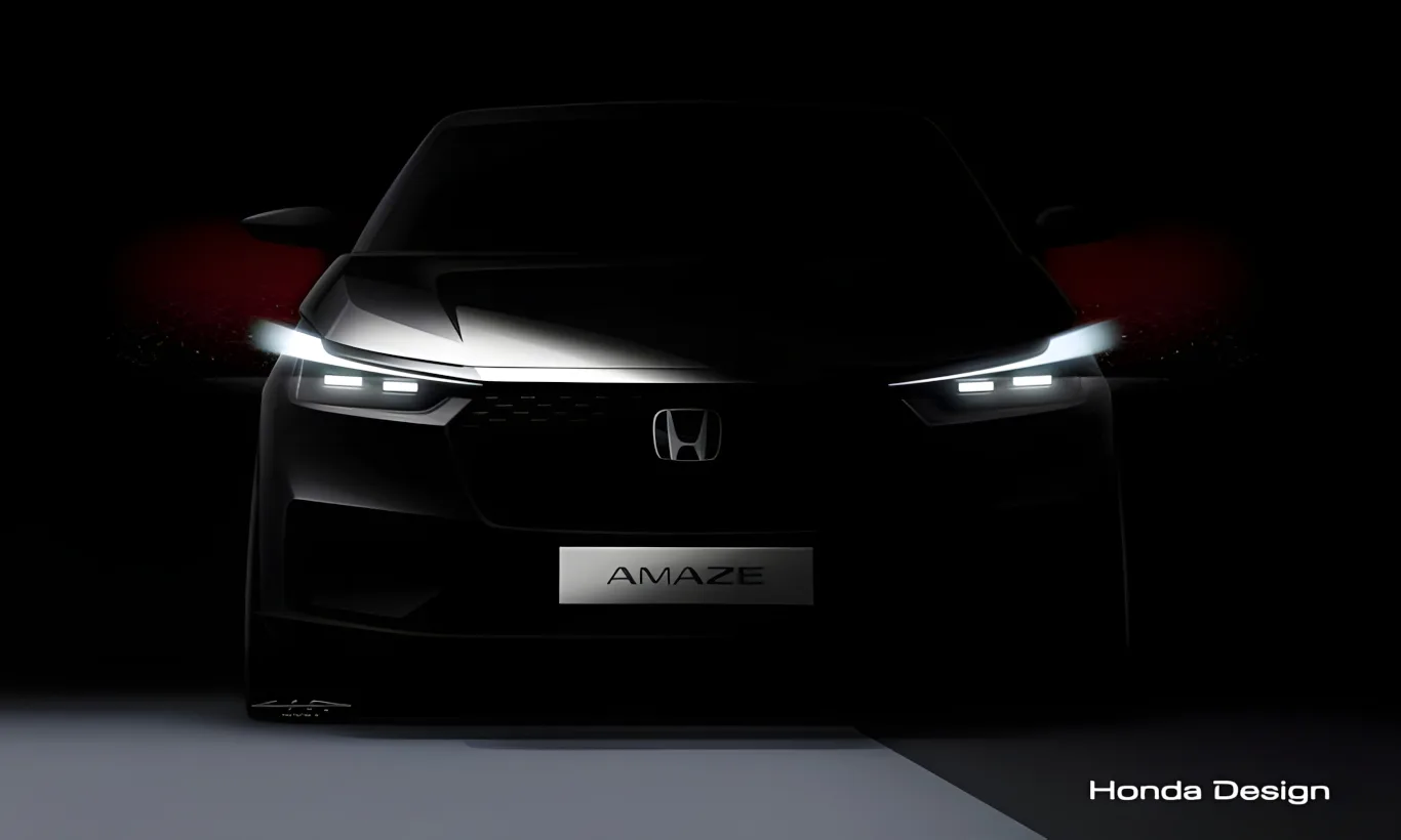 Teaser do novo Honda Amaze