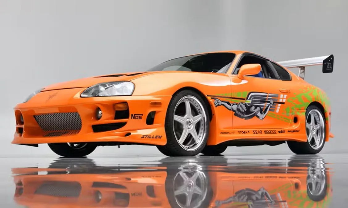 Carro tunado, Toyota Supra, Brian, Velozes e Furiosos - tipo de carro que eu não teria