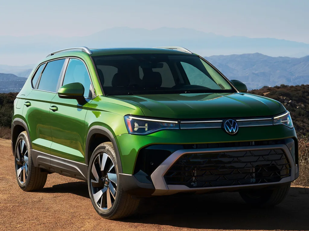 Imagem mostra novo VW Taos 2026 vendido nos EUA
