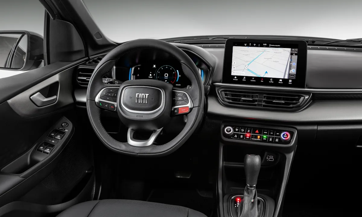 interior do Fiat Pulse Impetus Hybrid