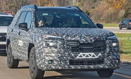 Novo Subaru Outback camuflado em testes