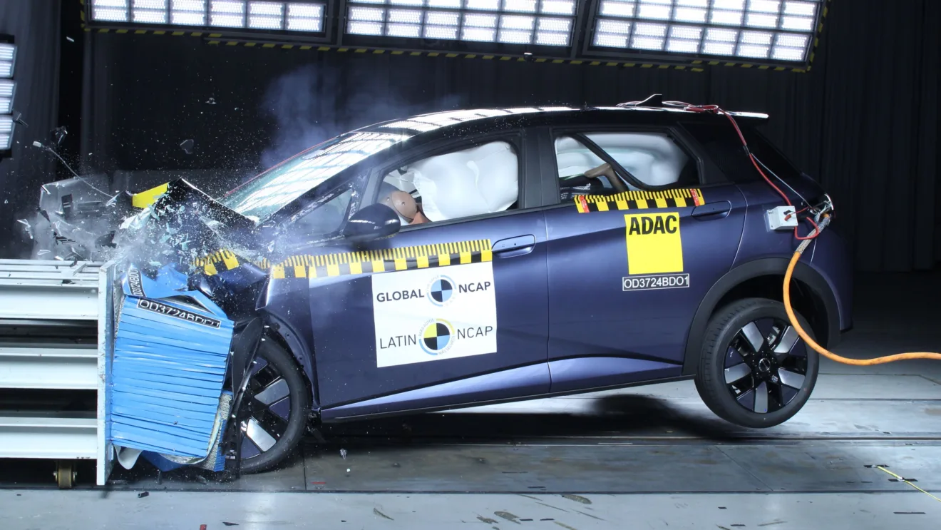 Crash-Test do BYD Dolphin Plus