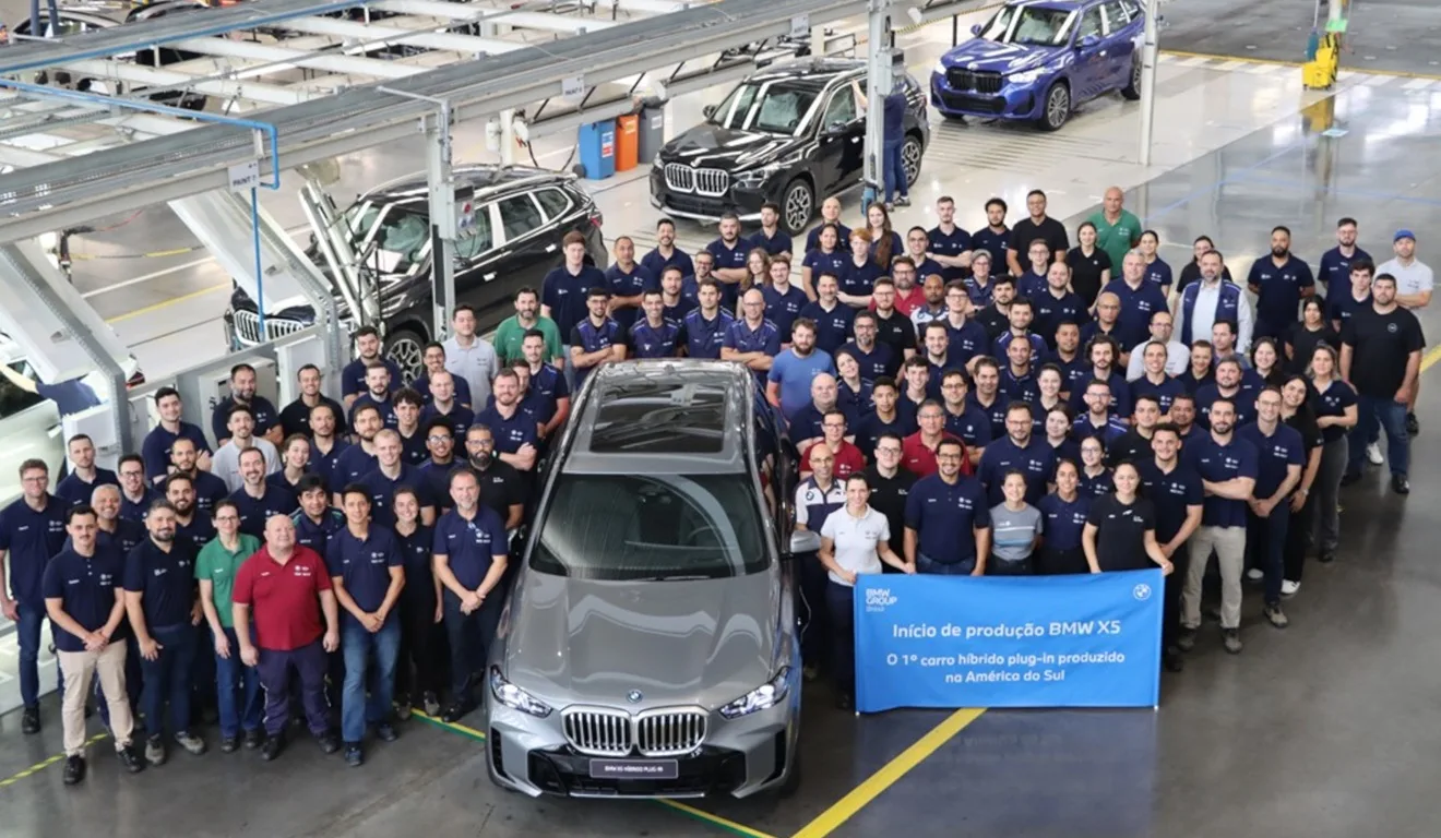 BMW X5 PHEV é primeiro híbrido plug-in produzido no Brasil