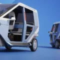 Imagem mostra tuk-tuks elétricos da Hyundai