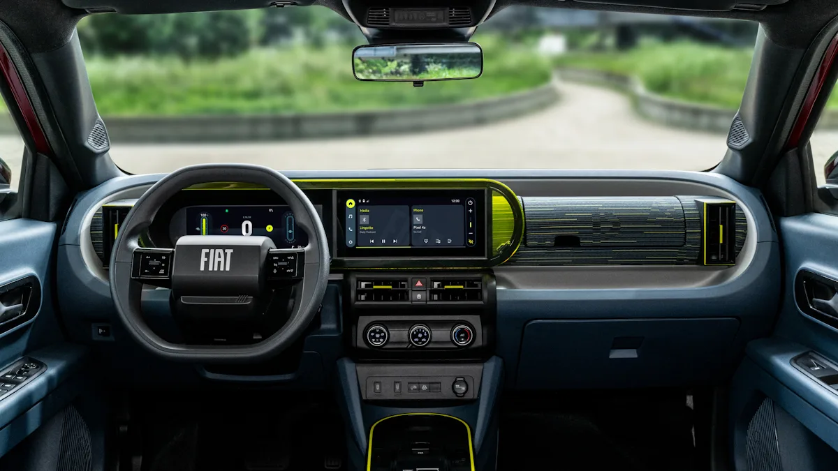 interior fiat panda