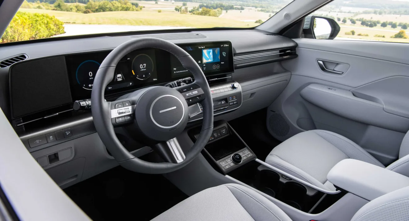 Interior do novo Hyundai Kona