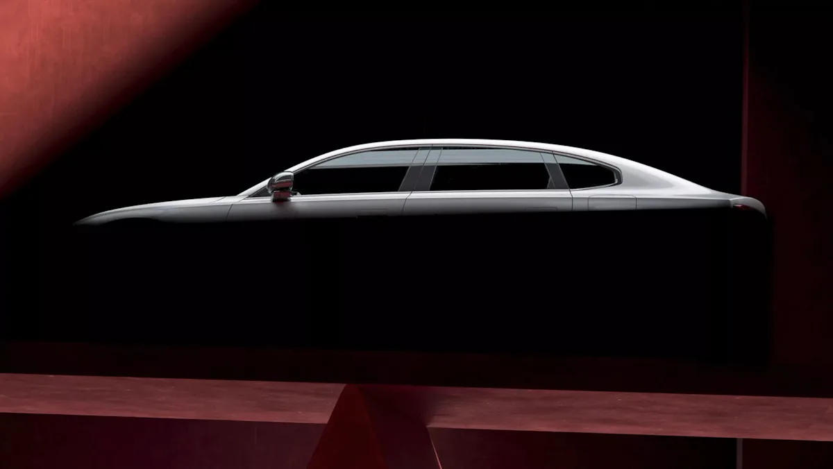 teaser Volvo ES90 de lateral