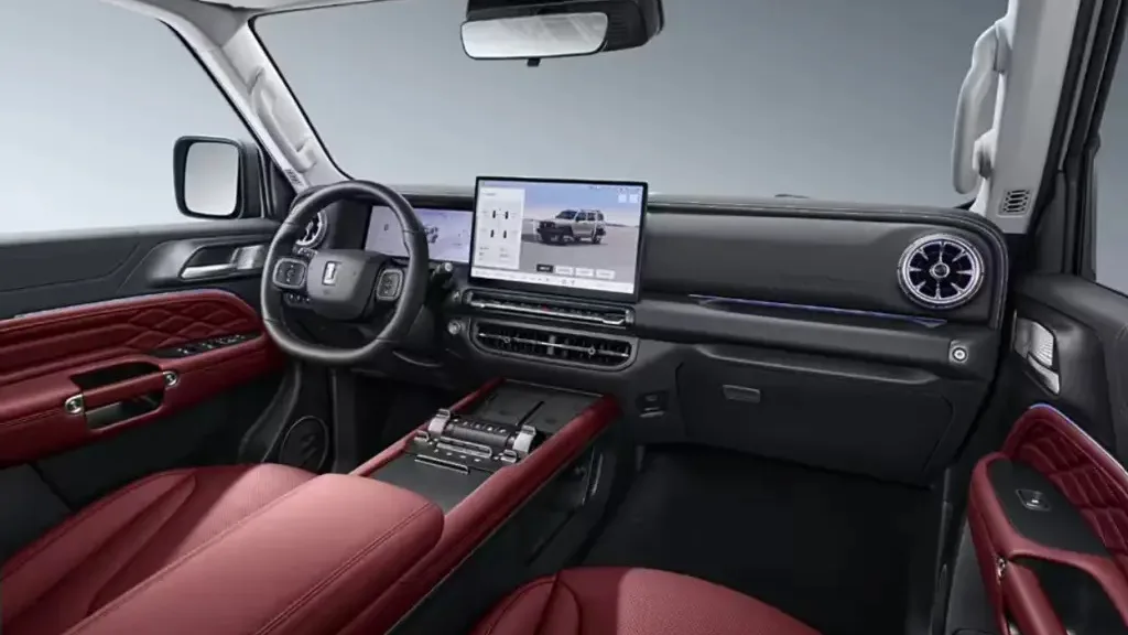 Imagem mostra novo interior do GWM Tank 300