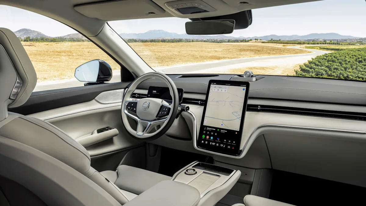 Imagem mostra interior do novo Volvo EX90 - Confira preço no Brasil