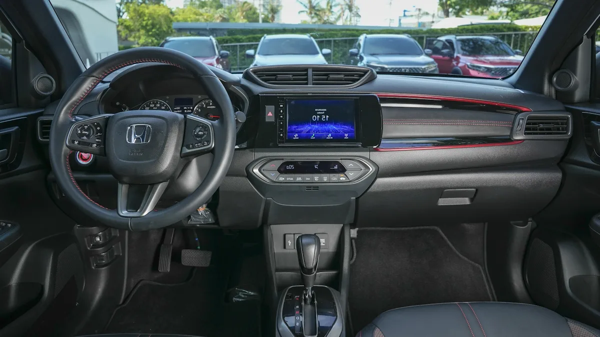 interior do Honda WR-V