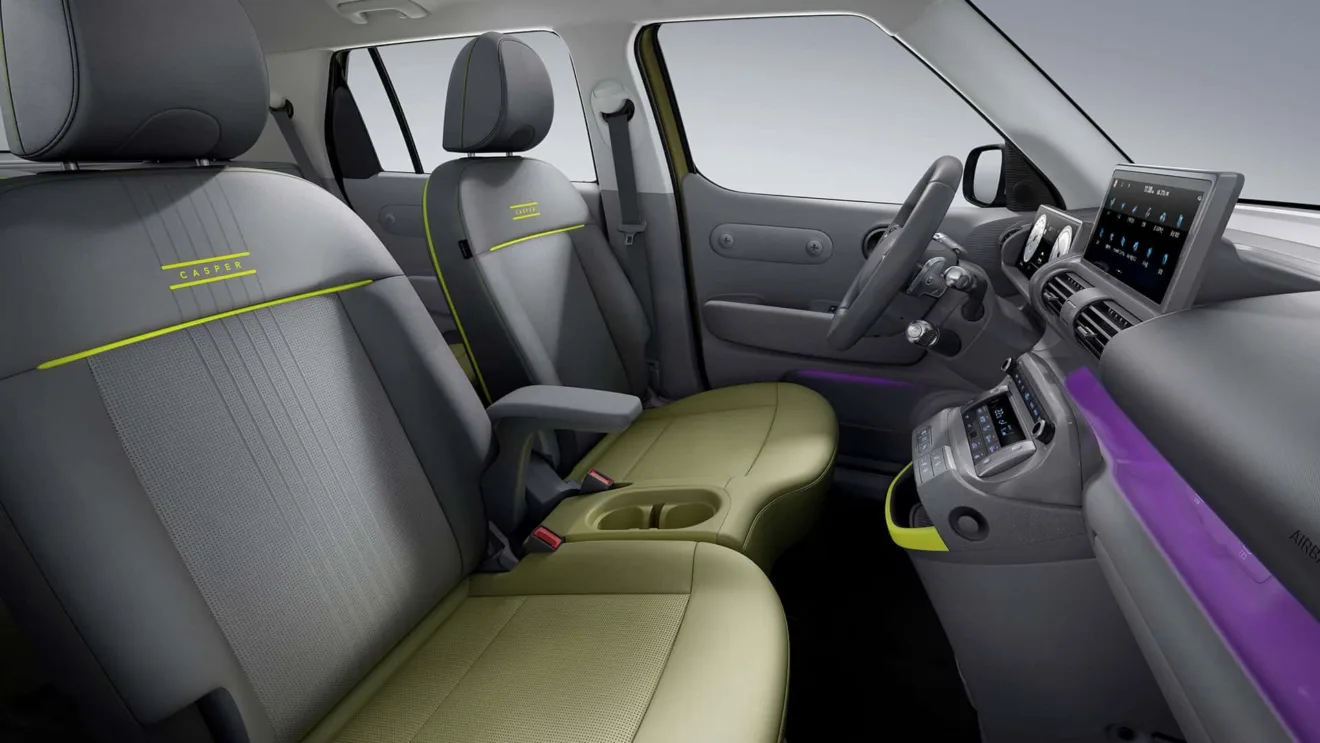 interior do Hyundai Casper