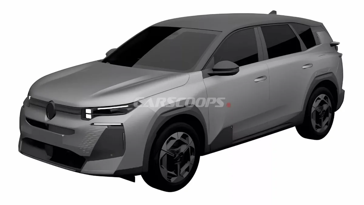 Citroën C5 Aircross vazado de frente