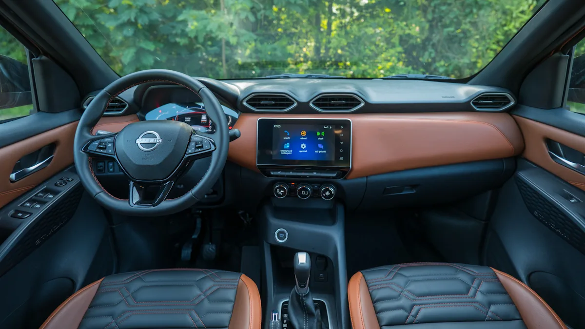 interior do nissan magnite