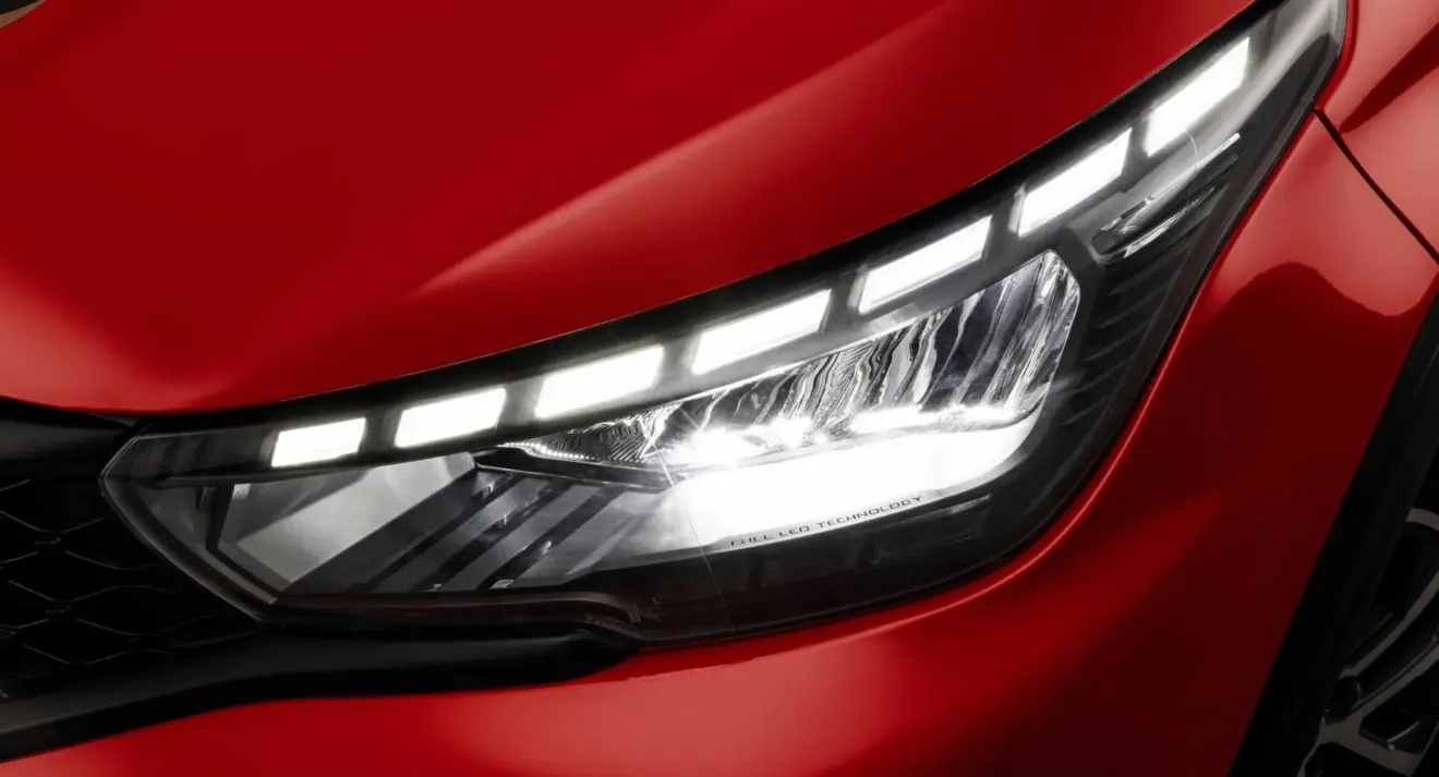 farol do novo fiat argo