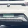 Volkswagen Tera 170 TSI branco flagrado de traseira