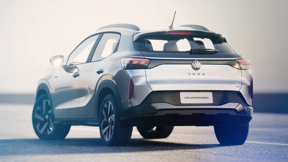 Volkswagen Tera prata lunar de traseira