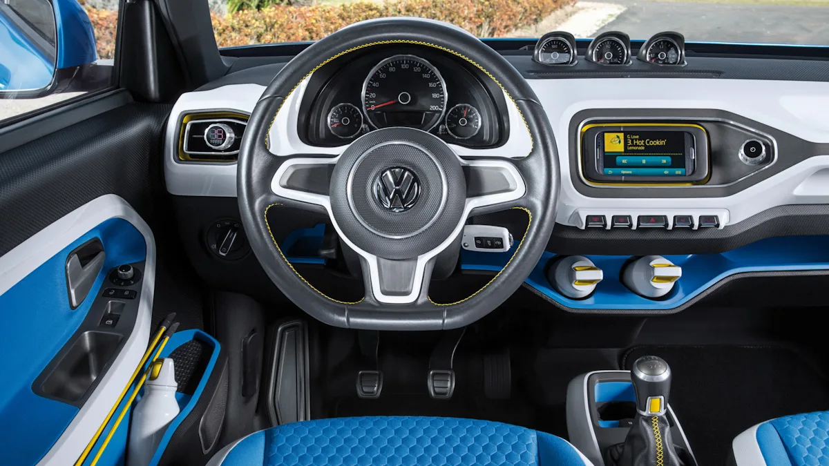 interior do Volkswagen TAIGUn concept