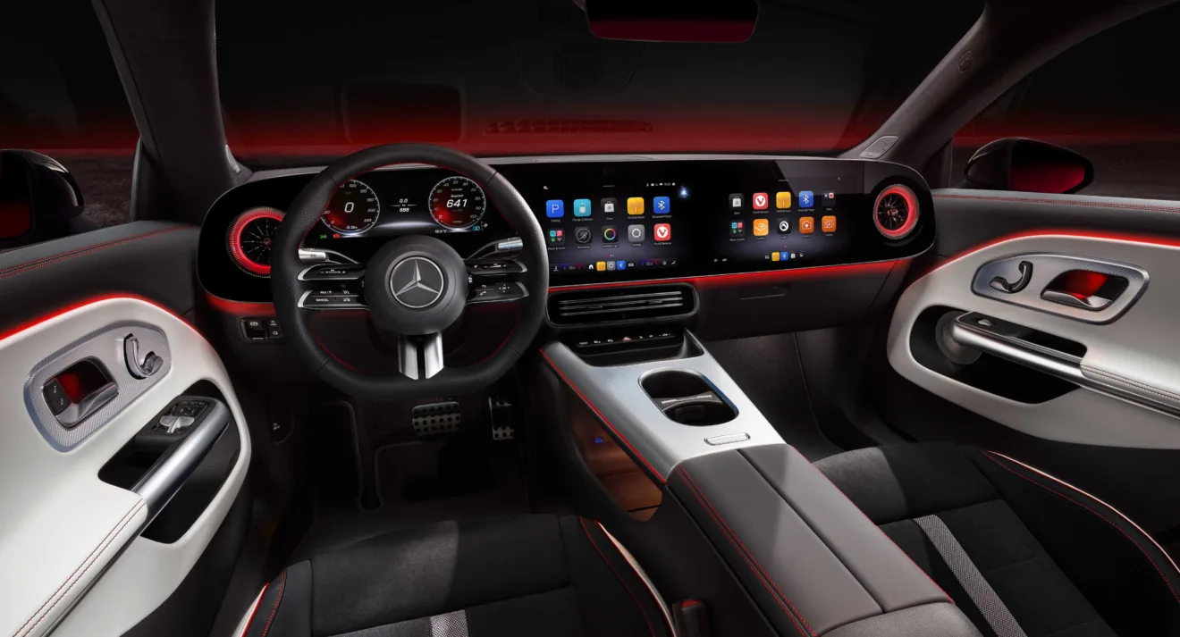 Interior do novo Mercedes-Benz CLA