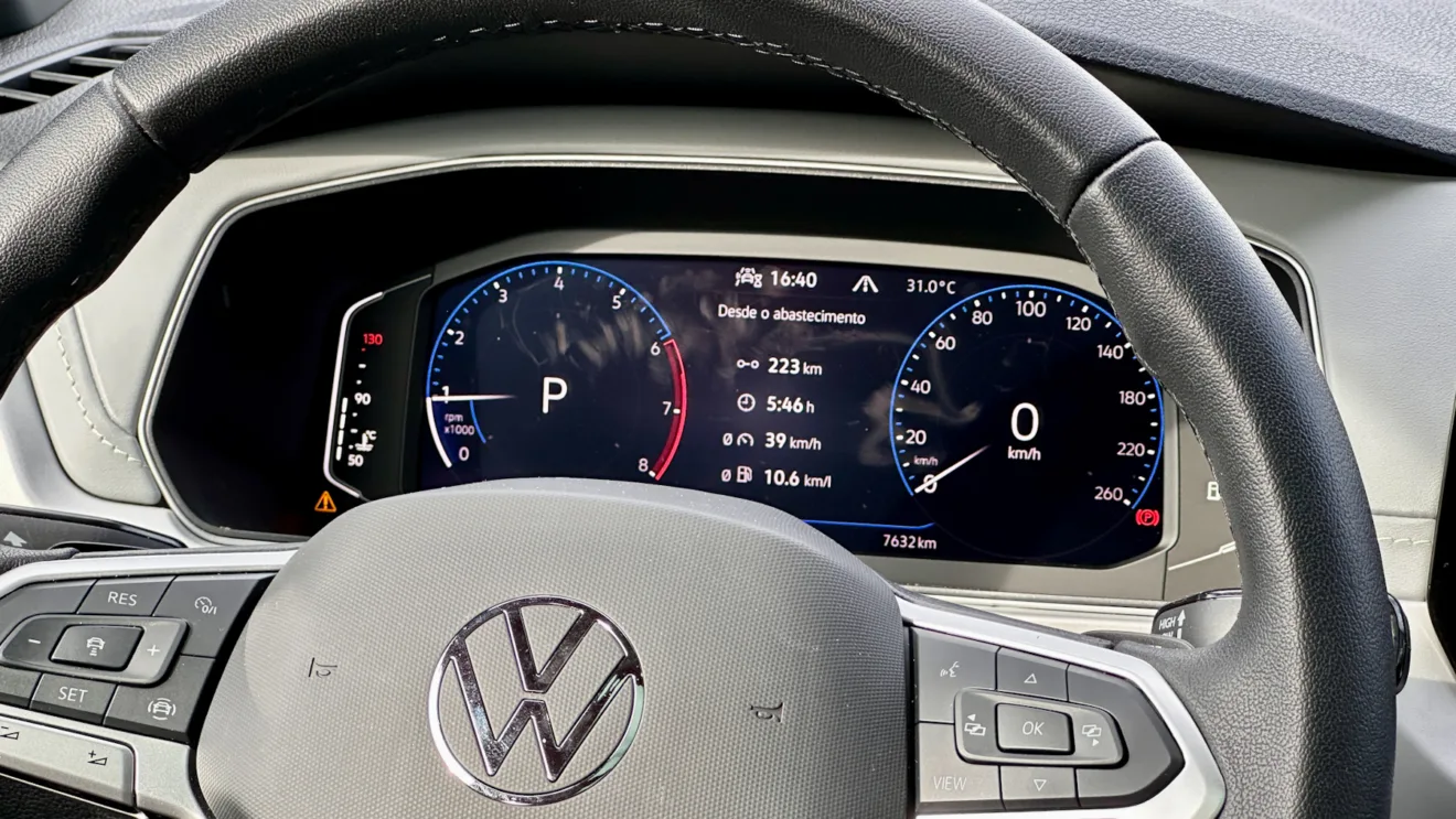 painel de instrumentos digital do T-Cross