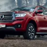 GWM Poer diesel vermelha de frente