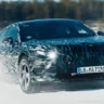 Novo modelo da Mercedes-AMG em testes na neve