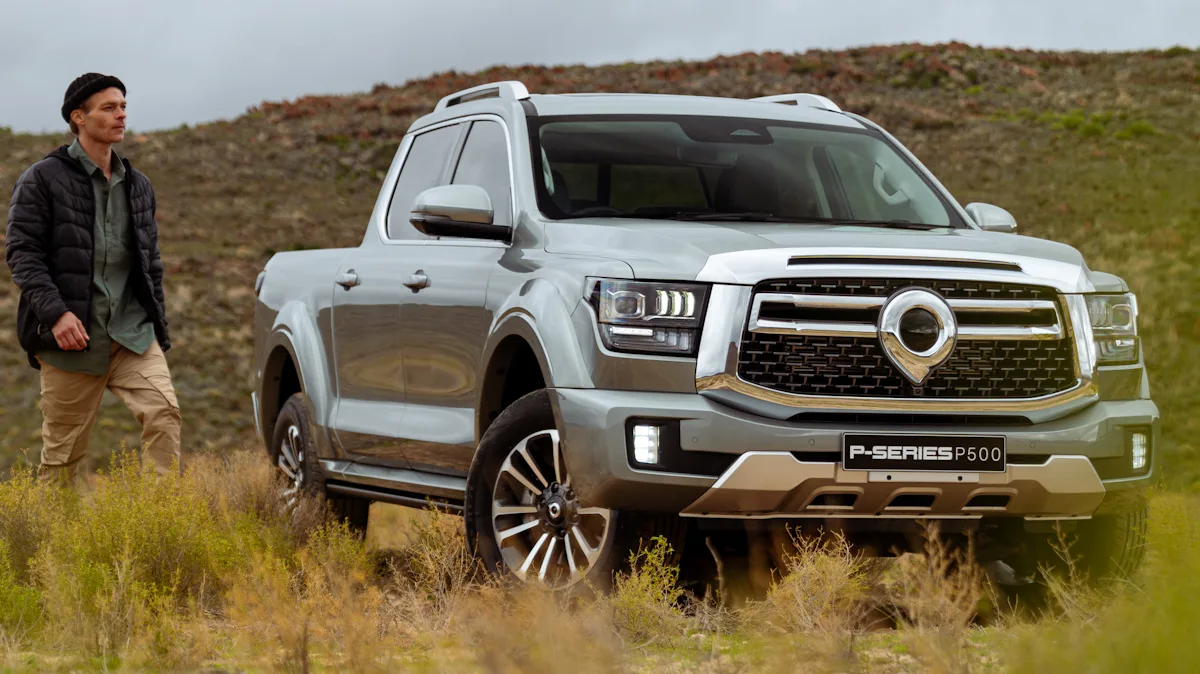 GWM Poer PHEV prata de frente