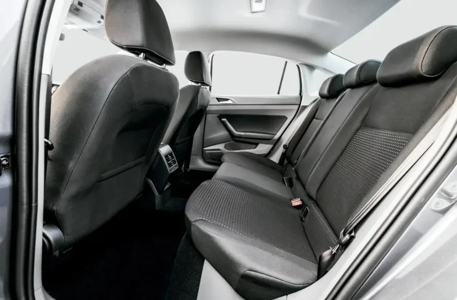 Espaço traseiro do Volkswagen Virtus Highline 2019