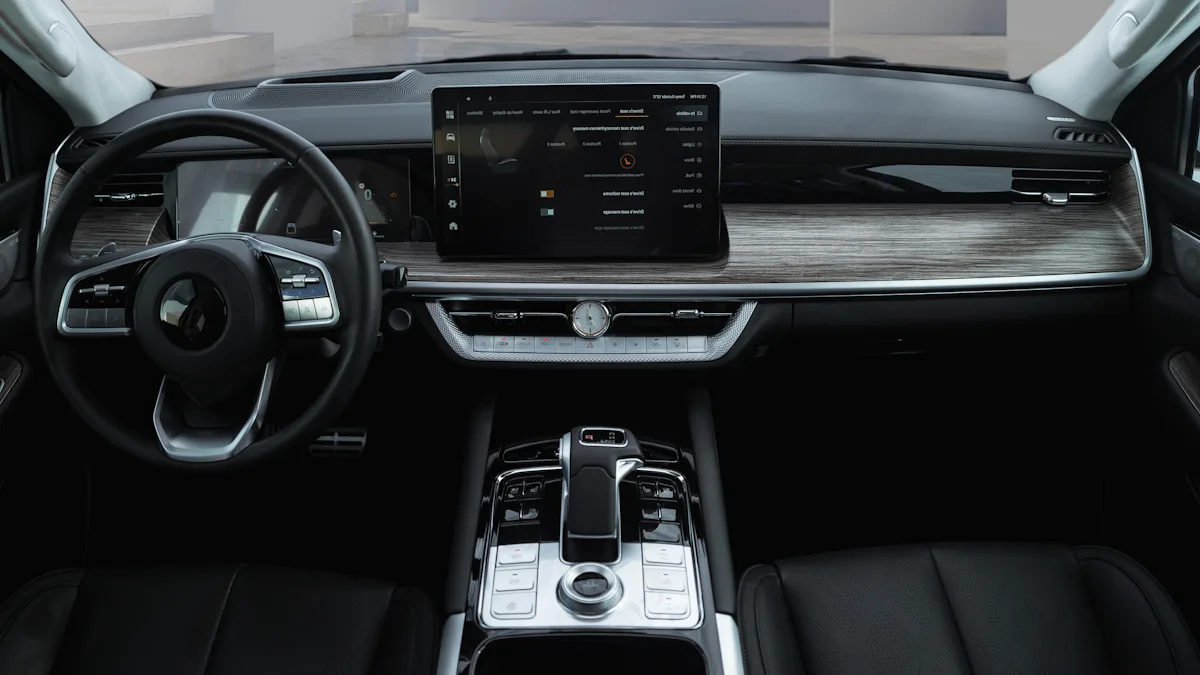 interior da GWM Poer PHEV