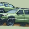 Imagem mostra ilustração do SUV Nissan X-Terra