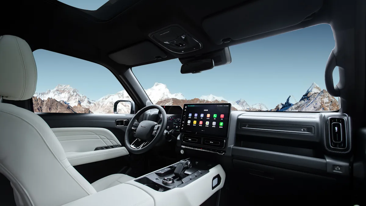 interior do GWM Haval H9