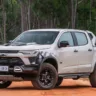 Imagem mostra Chevrolet S10 edição 100 anos 