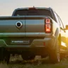 GWM Poer PHEV prata de traseira