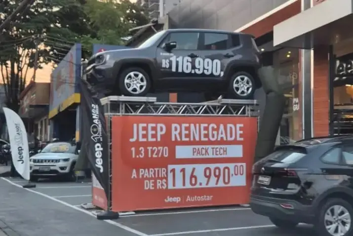 Anúncio de Jeep Renegade Sem Nome com desconto