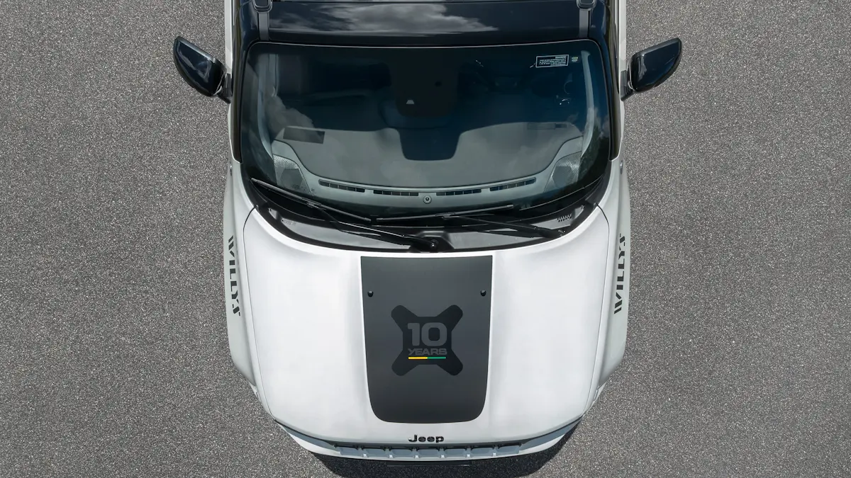 adesivo capô jeep renegade 10 years