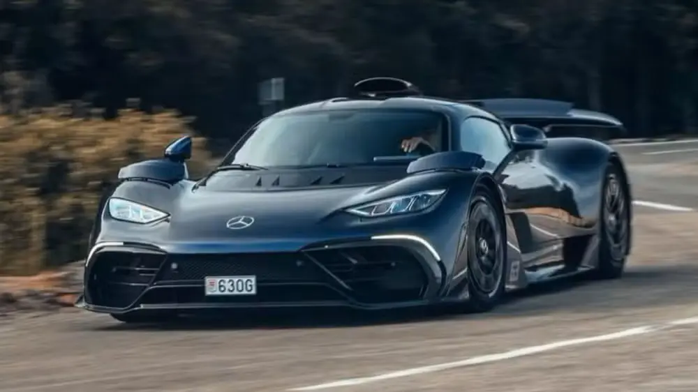 Imagem mostra o Mercedes-AMG One de R$ 30 milhões