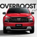 Fiat Toro 2027 vermelha de frente