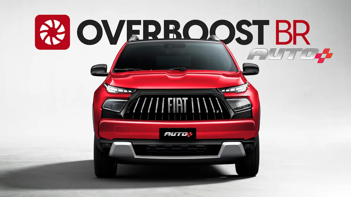 Fiat Toro 2027 vermelha de frente Fiat Toro 2027 vermelha de frente