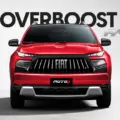 Fiat Toro 2027 vermelha de frente