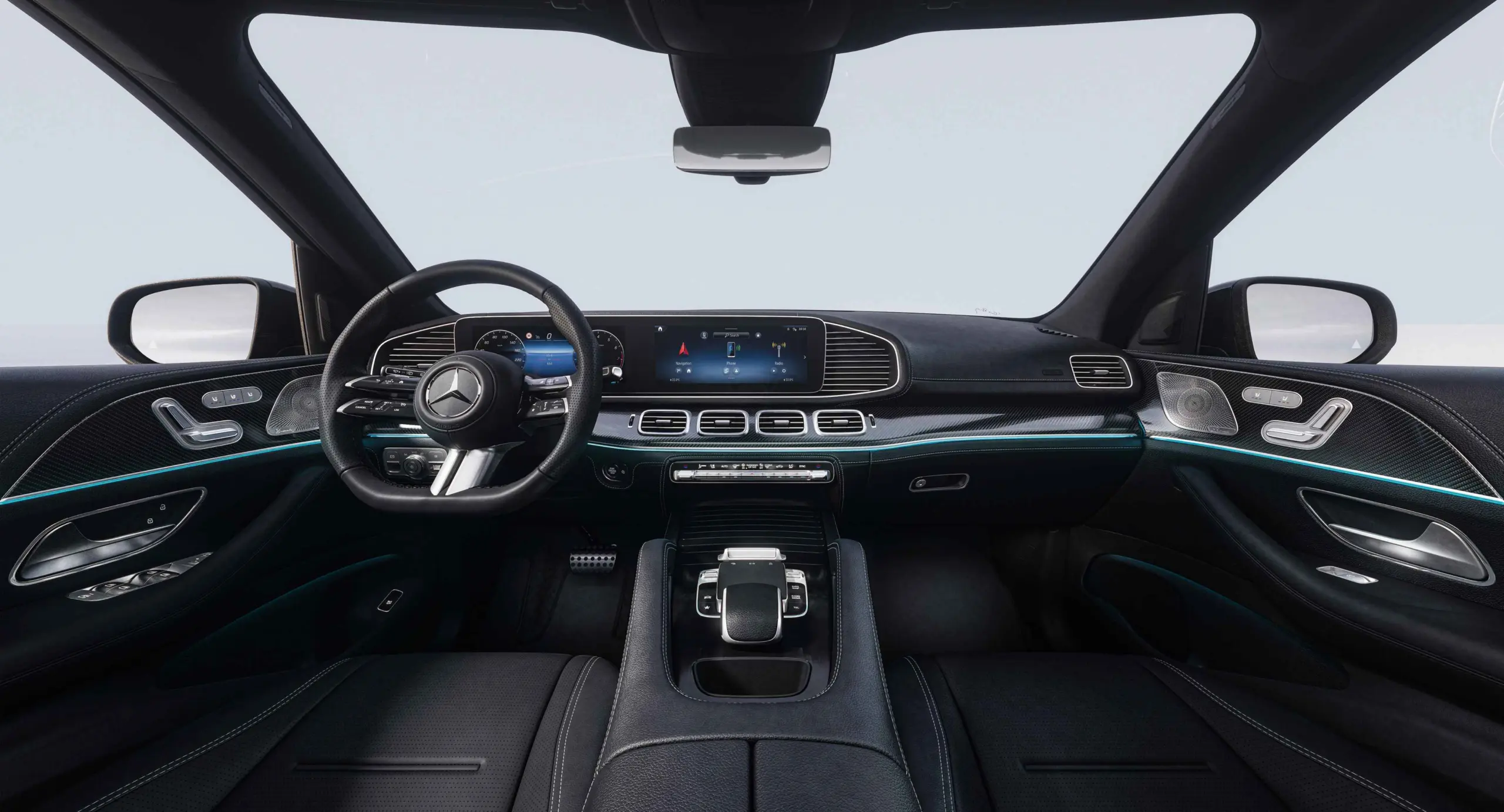 Painel do SUV Mercedes-Benz GLE 450d 4Matic
