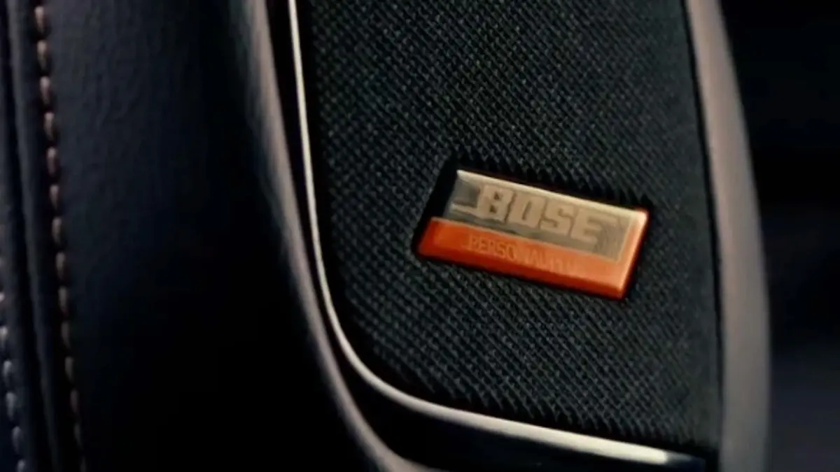Imagem mostra som Bose do novo Nissan Kicks