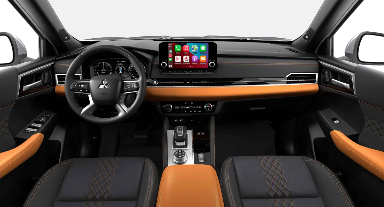 Painel do Mitsubishi Outlander PHEV