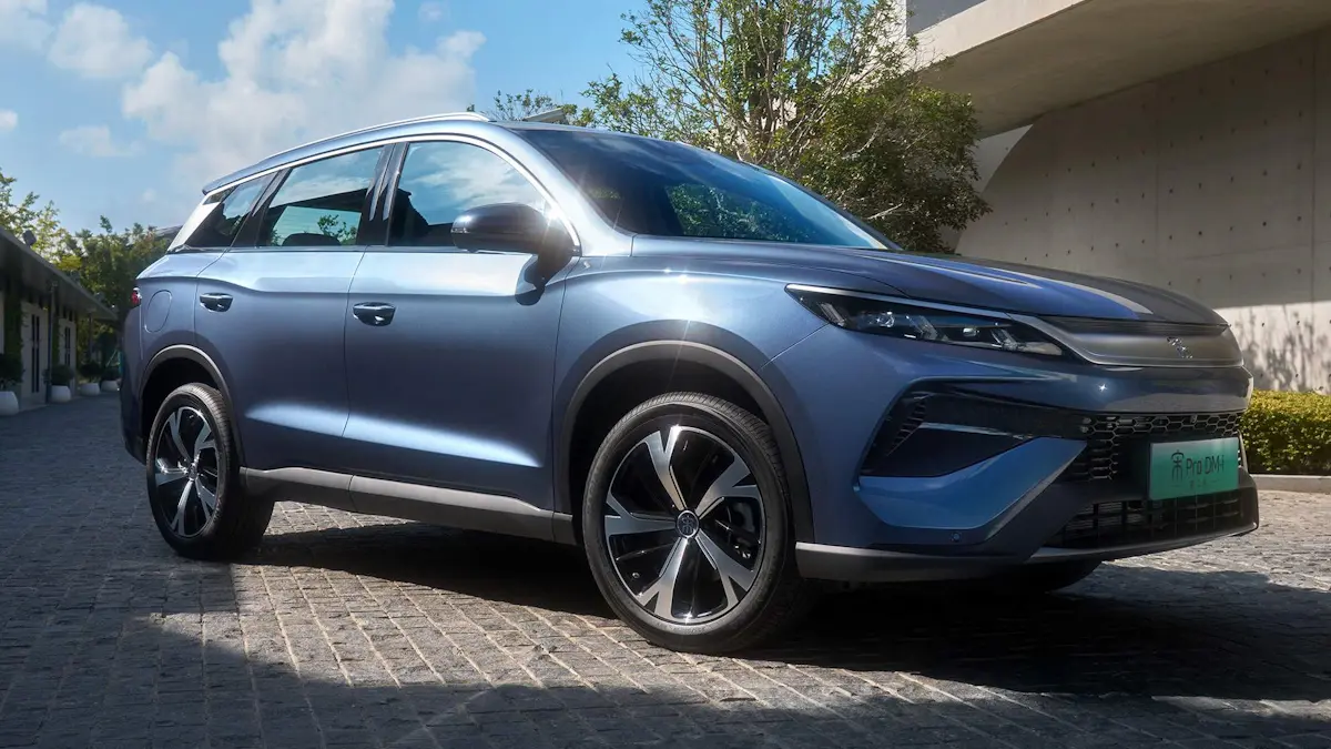 byd song pro 2026 azul de frente