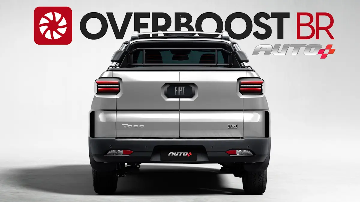 Fiat Toro 2027 branca de traseira