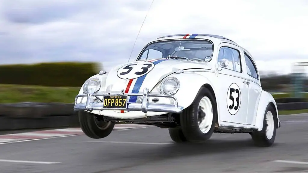 Volkswagen Fusca Herbie empinando