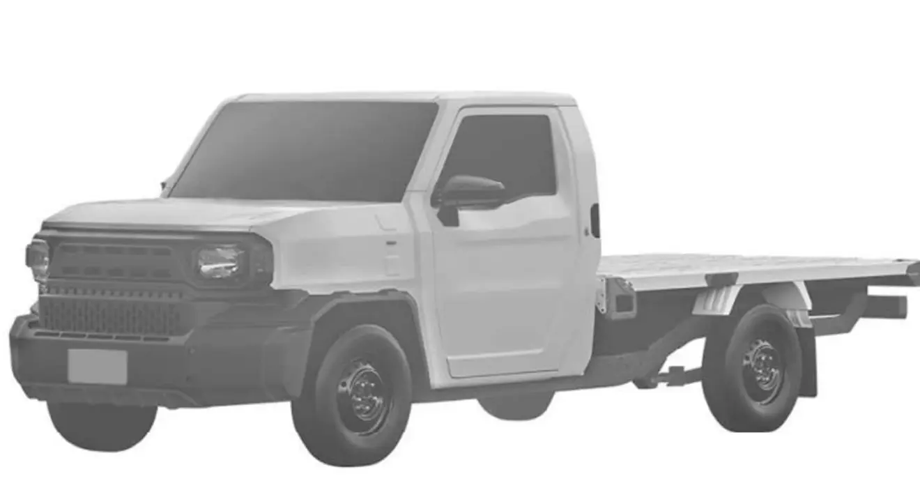 Registro de patente da Toyota Hilux Champ registrado no Inpi