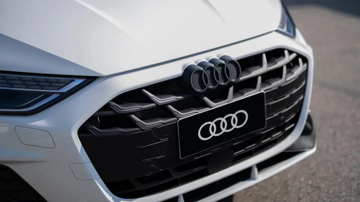 Detalhe do para-choque do Audi A3 Sportback